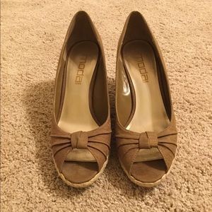 Moda Spana Espadrilles Wedges 7.5